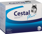 CESTAL PLUS košļājamās tabletes suņiem attārpošanai