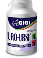 URO-URSI kapsulas cistīta profilaksei suņiem un kaķiem.