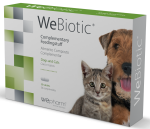 WEBIOTIC tabletes diarejas mazināšanai dzīvniekiem