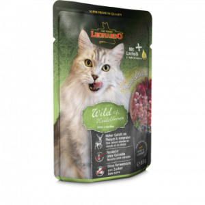Leonardo Venison & Blueberry konservi kaķiem Briedis buljonā, mellenes 85g