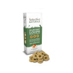 Selective Naturals - Harvest Loops kārums grauzējiem ar āboliem, linsēklām un zemesriektiem.
