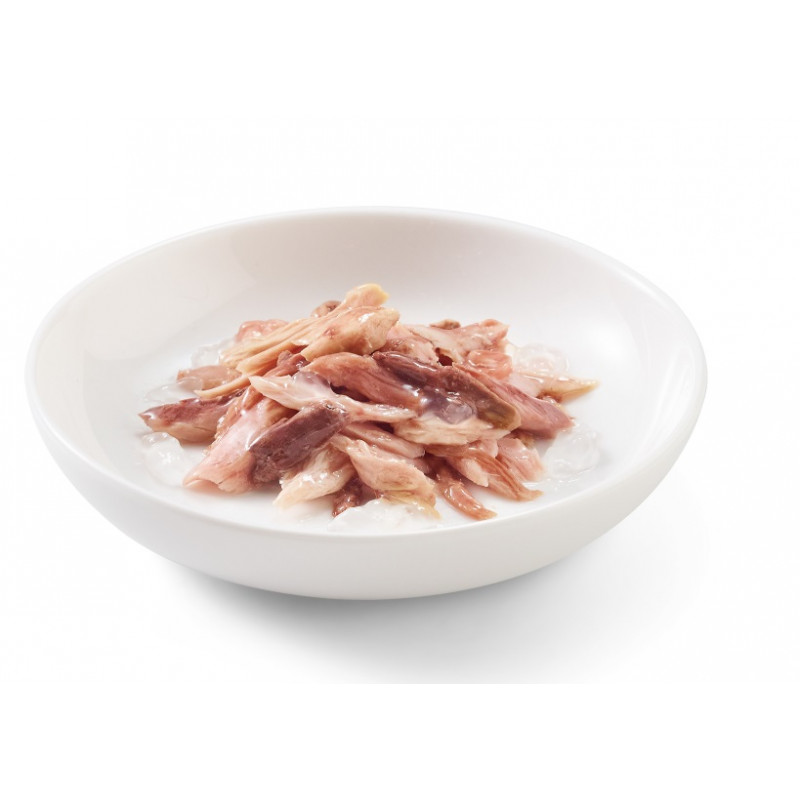 SCHESIR Cat Tuna with Beef Fillets, 85g - tuncis un liellopa fileja želejā - Image 2