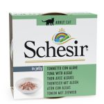 SCHESIR Cat Tuna with Algae, 6*85g - tuncis un aļģes želejā