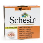 SCHESIR Cat Tuna with Carrots Broth, 70g - tuncis un burkāni buljonā
