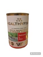 HealthyFish Salmone e riso pastēte suņiem ar lasi un rīsiem 400g