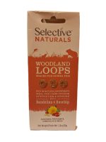 Selective Naturals – Woodland Loops kārums grauzējiem ar pienenēm un mežrozīšu augļiem.